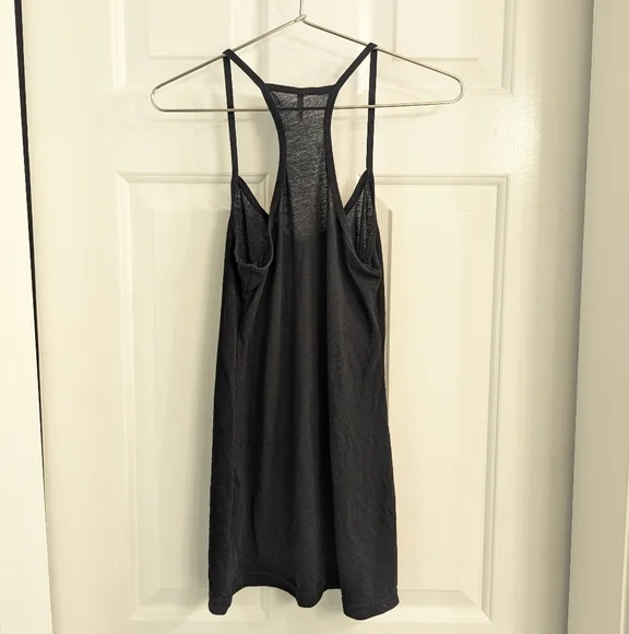 Rubbish Black Thin Lightweight Racerback Tank Top - Picture 4 of 4